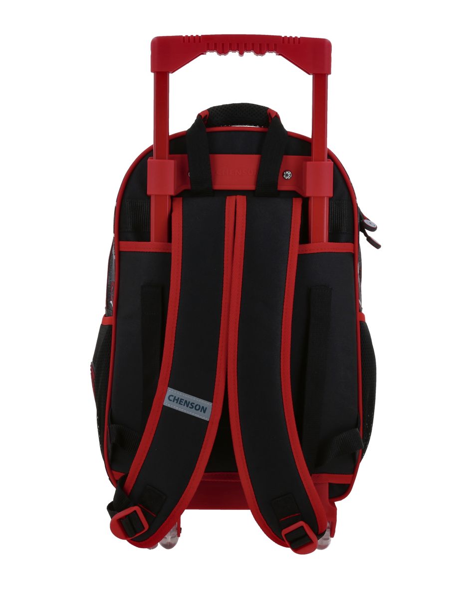 Mochila con ruedas escolar miles morales mneg para niño 5