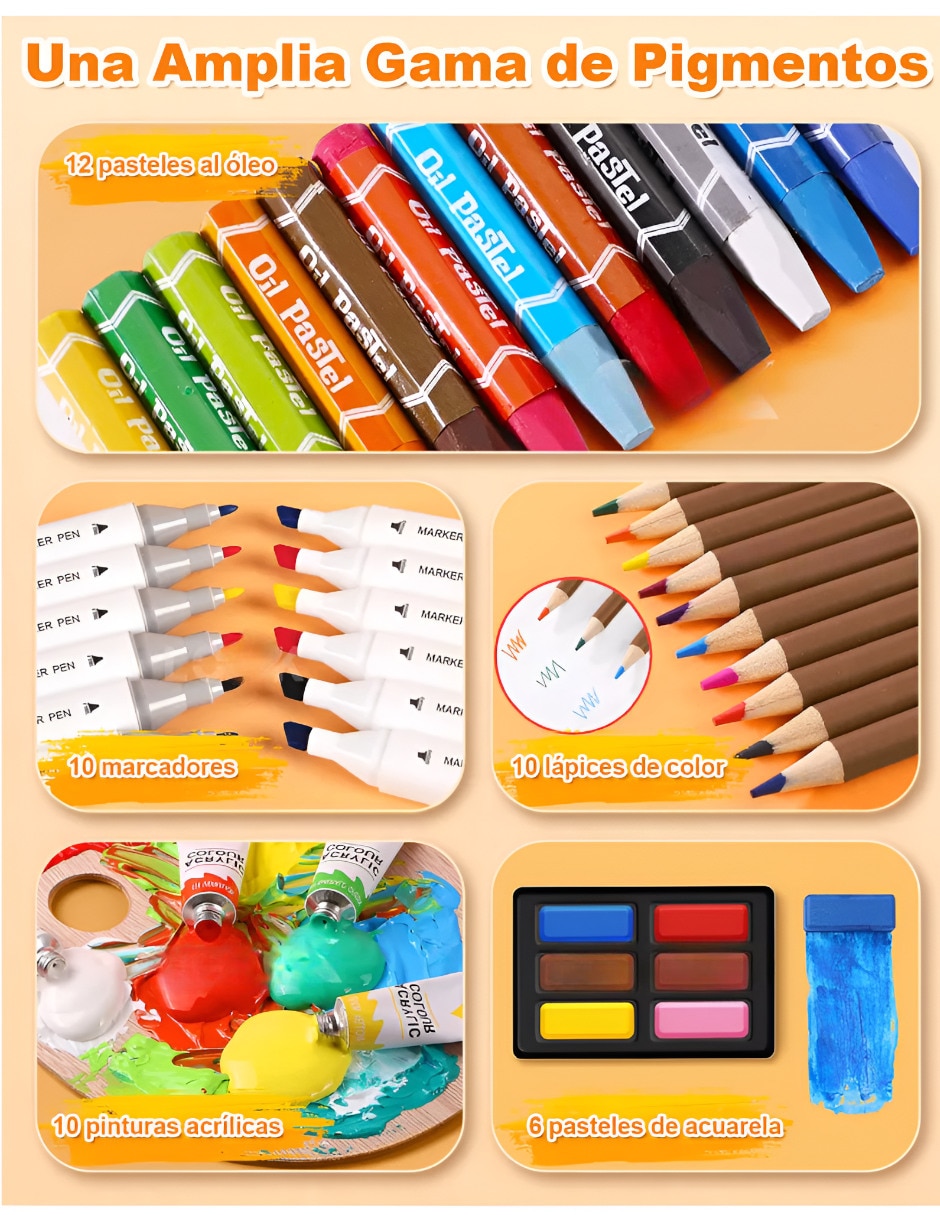 Acuarelas más de 48 colores 4