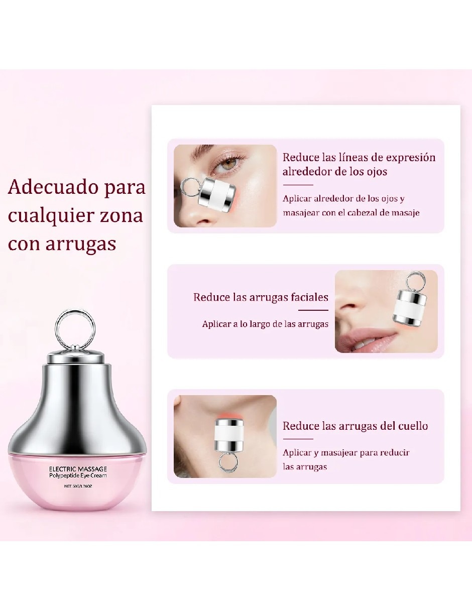 Crema para contorno de ojos recomendada para bolsas y ojeras de día y noche para todo tipo piel 2