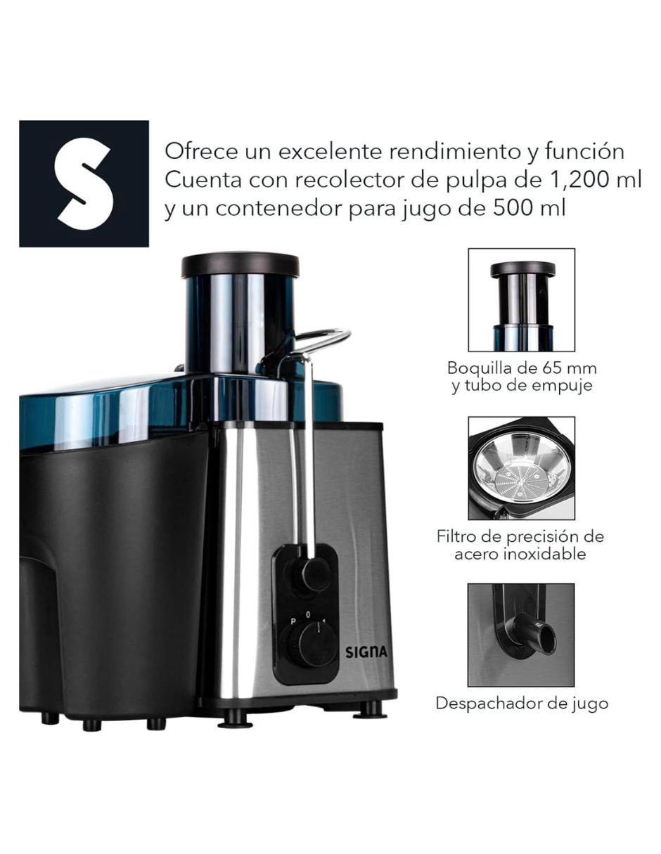 Extractor de jugo 1000 w 4
