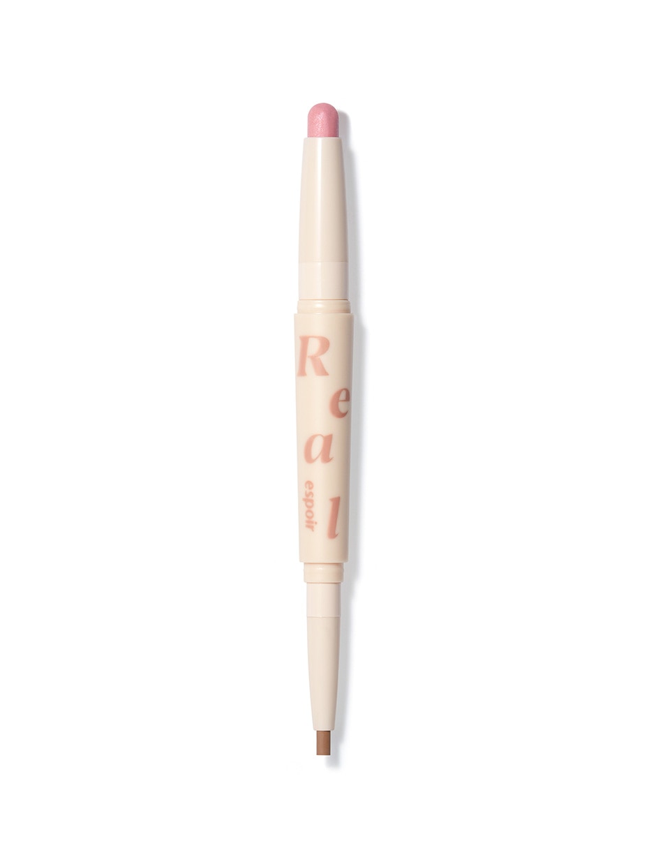 Lápiz para ojos glitter real eye dual stick 1