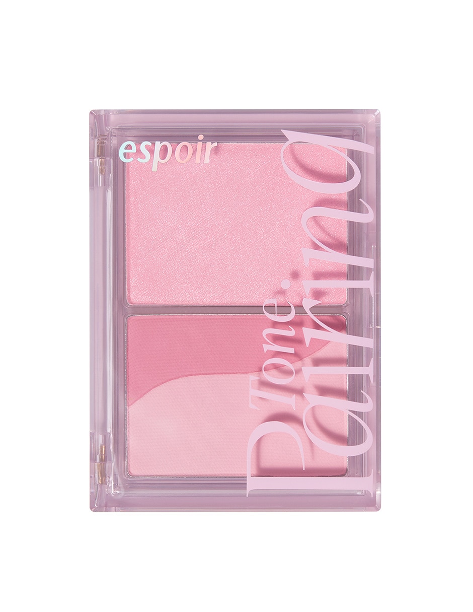 Paleta de sombras tone paring cheek 3 tonos