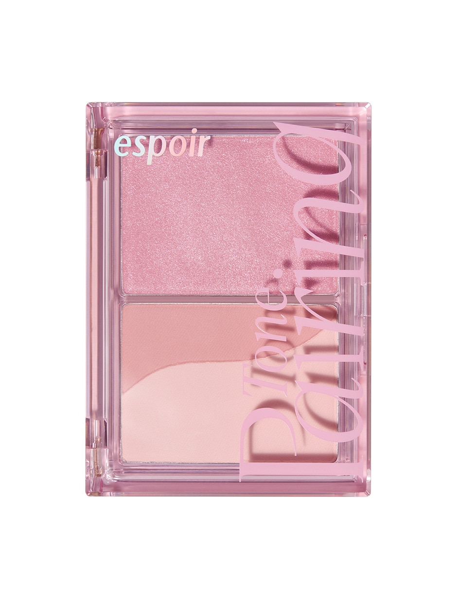 Paleta de sombras espoir tone paring cheek 3 tonos