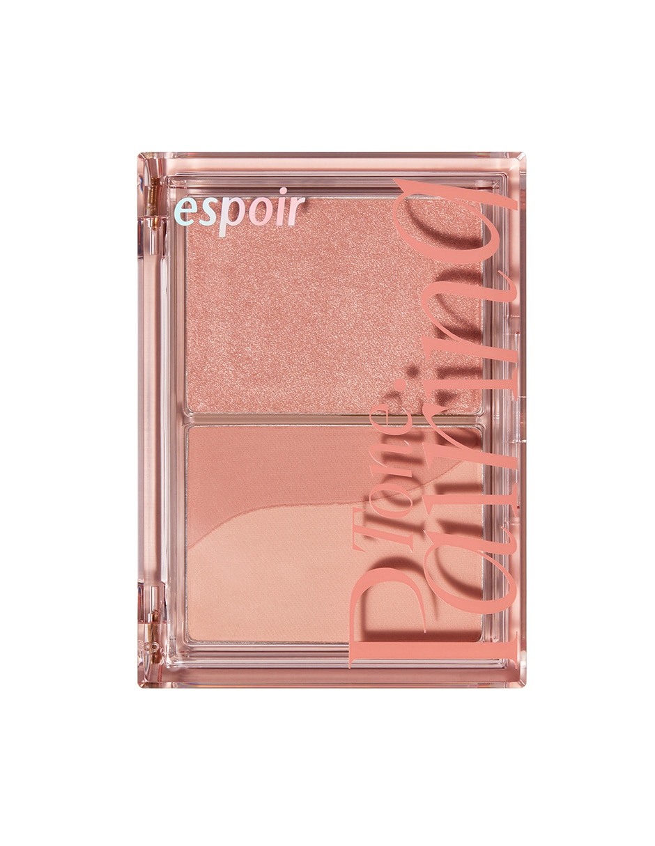 Paleta de sombras tone paring cheek 3 tonos