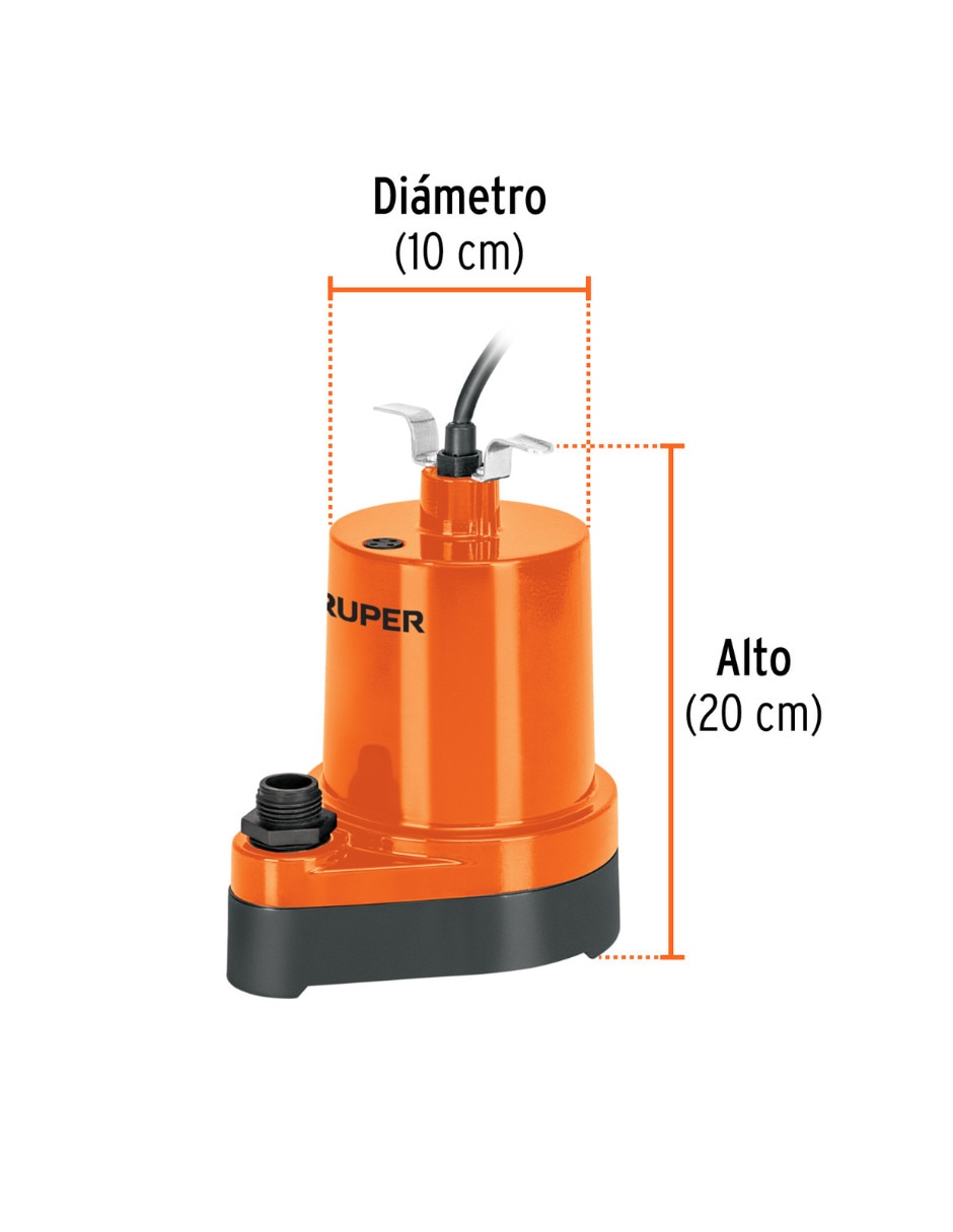 Bomba de agua fuente de ornato 1/6 hp 4