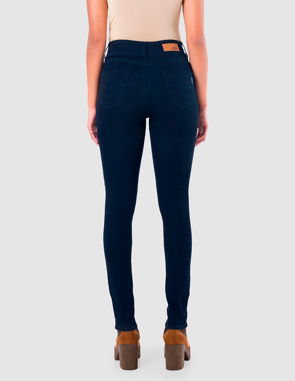 Jeans/Jegging/Jeans jogger Regular Skinny Cintura alta Katia Skinny Cintura Alta Katia Skinny Cintura Alta para mujer 4