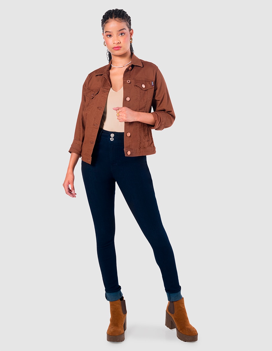 Jeans/Jegging/Jeans jogger Regular Skinny Cintura alta Katia Skinny Cintura Alta Katia Skinny Cintura Alta para mujer 6