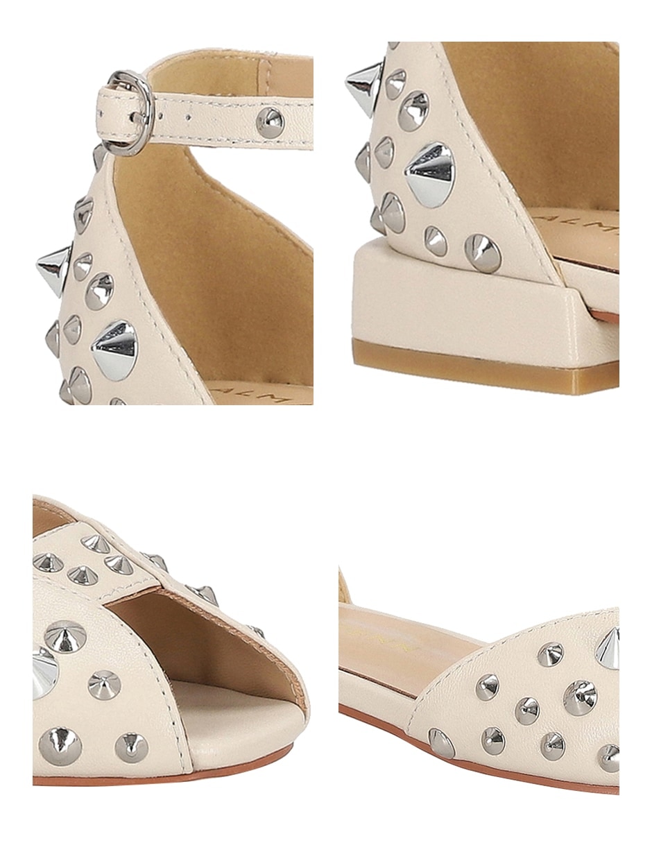 Balerina de piel para mujer 4
