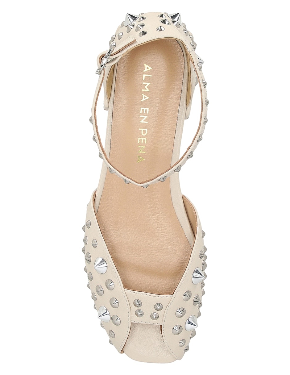 Balerina de piel para mujer 8