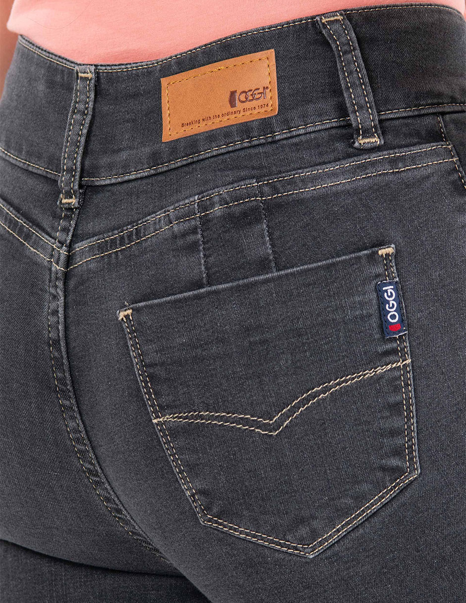 Jeans regular skinny cintura alta katia cintura alta para mujer 4