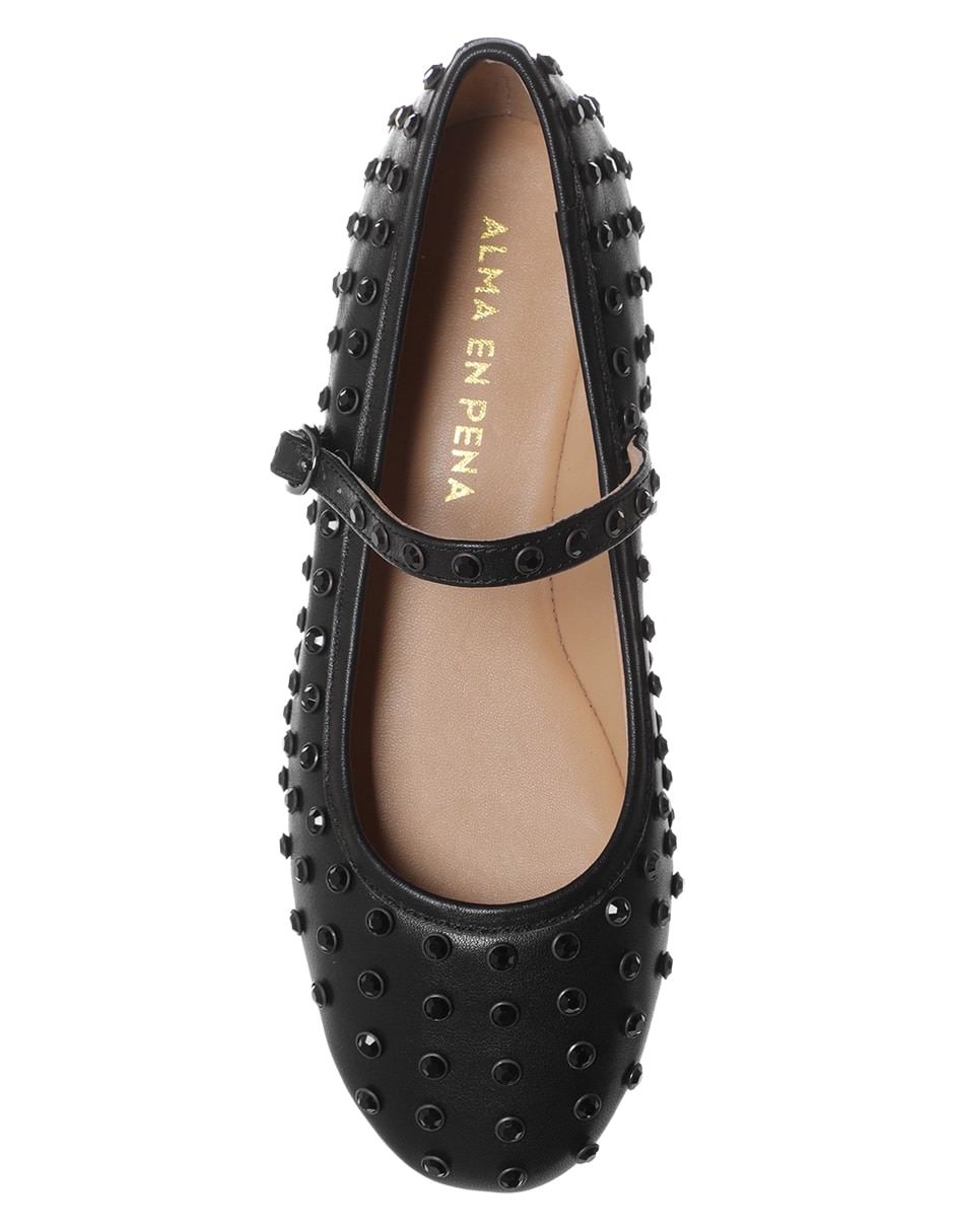 Balerina de piel para mujer 3