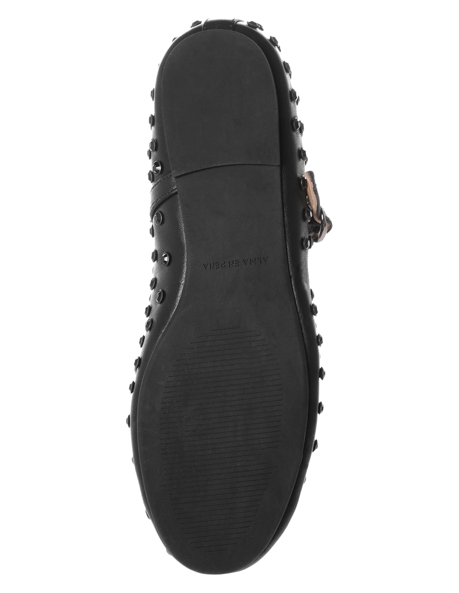Balerina de piel para mujer 5