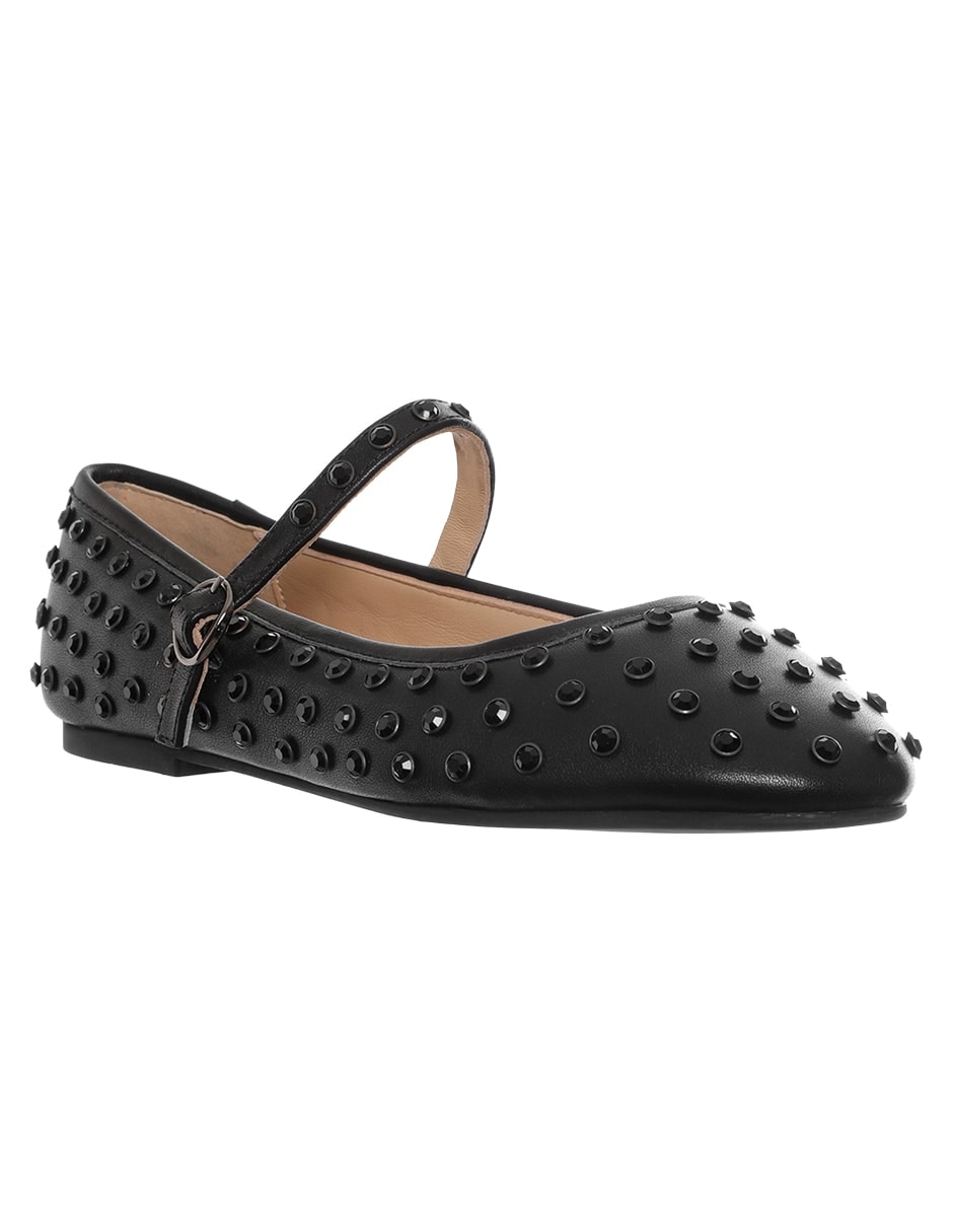 Balerina de piel para mujer 7
