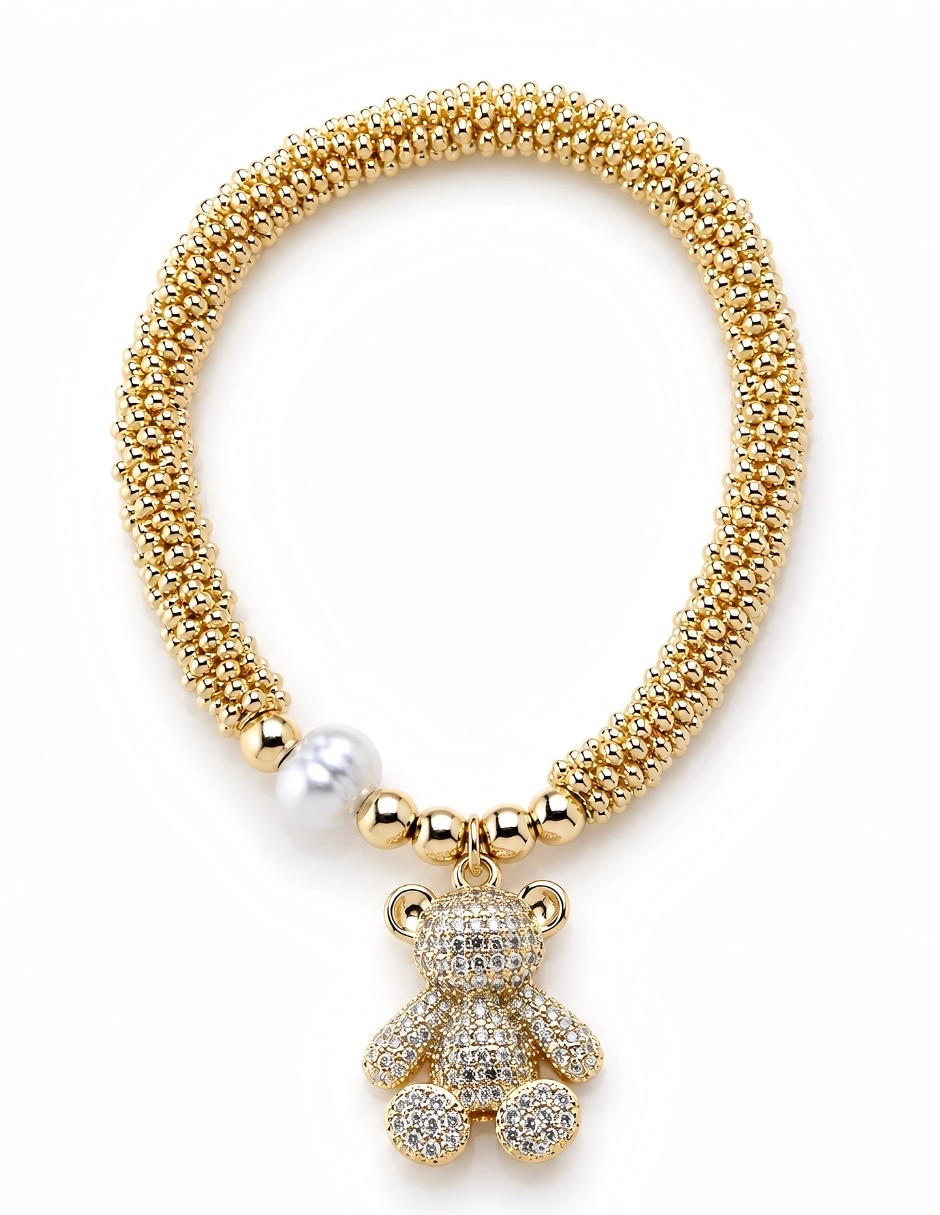 Pulsera yoiko con zirconia clove acabado