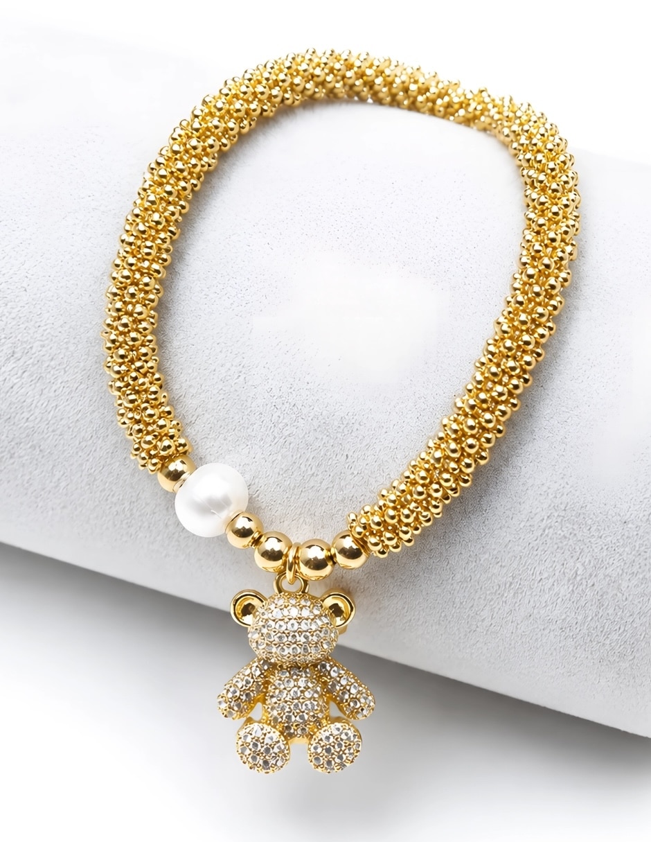 Pulsera yoiko con zirconia clove acabado
