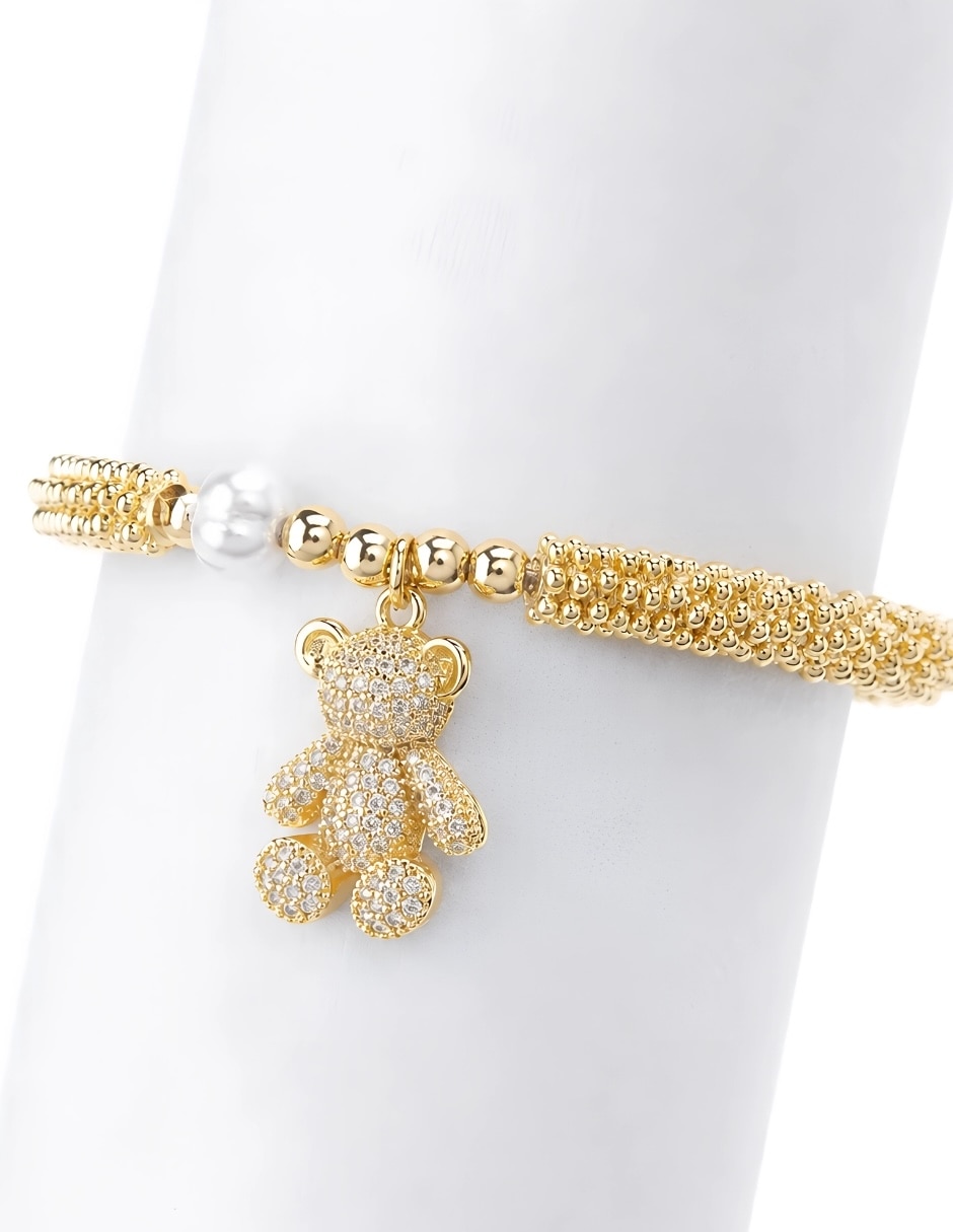 Pulsera yoiko con zirconia clove acabado