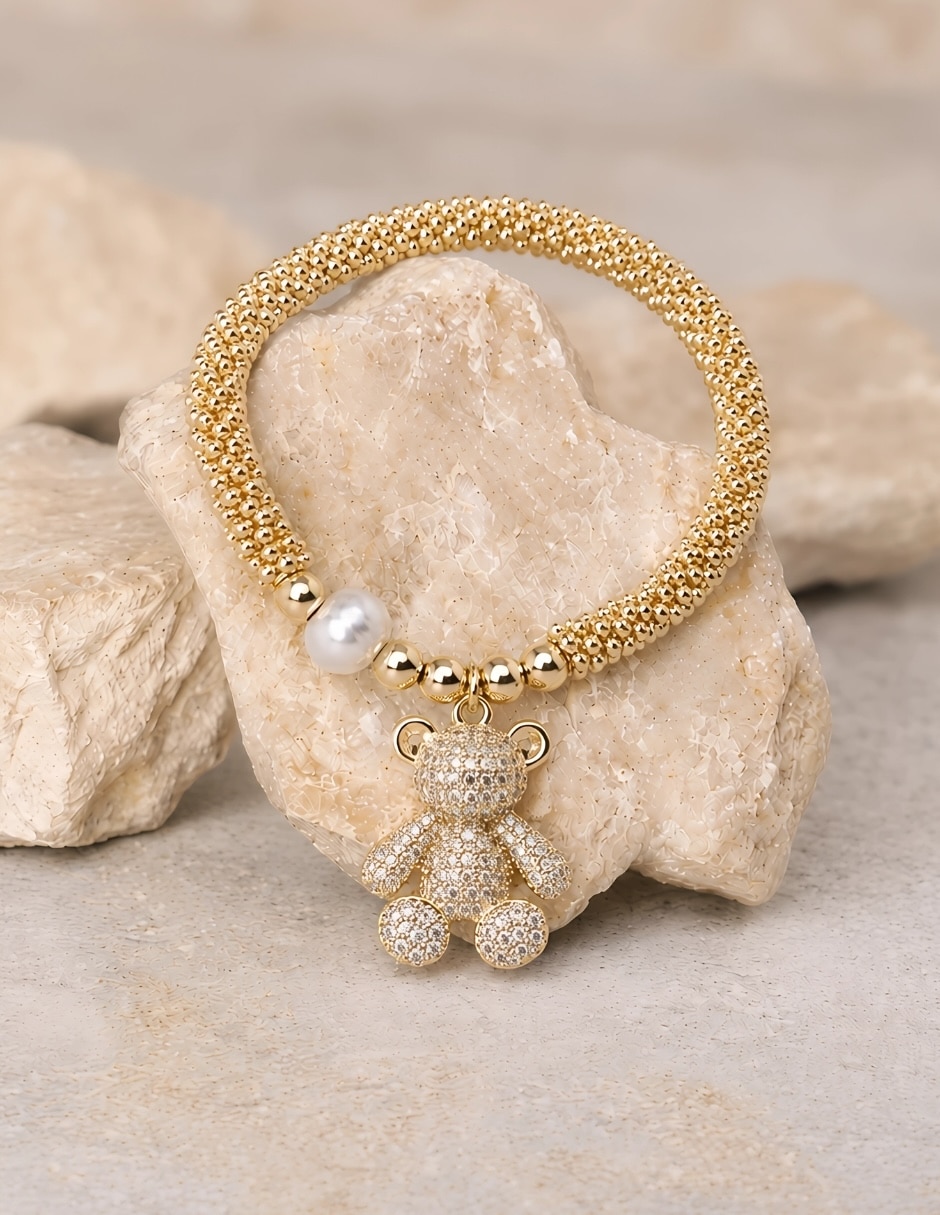 Pulsera yoiko con zirconia clove acabado
