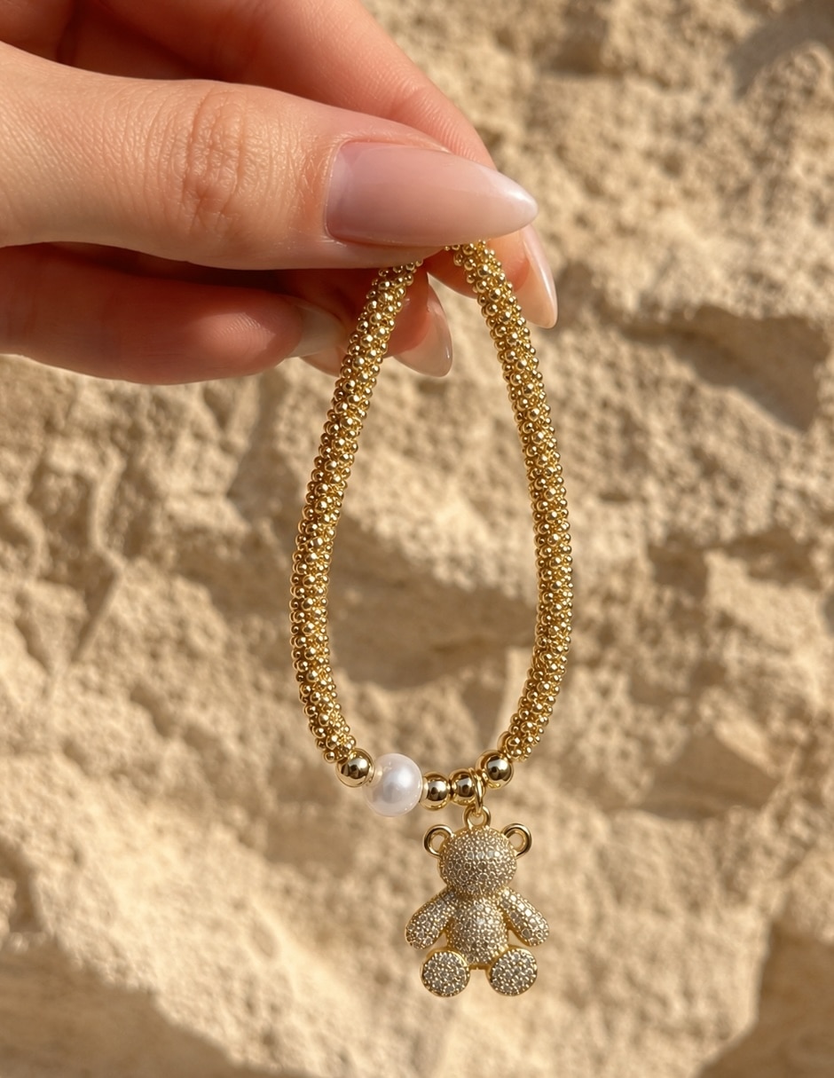 Pulsera yoiko con zirconia clove acabado