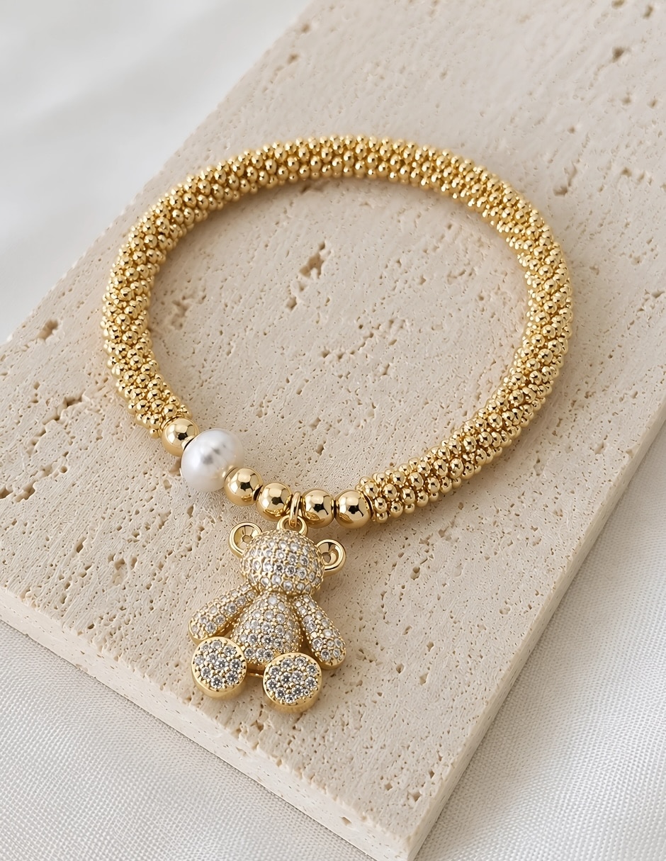 Pulsera yoiko con zirconia clove acabado