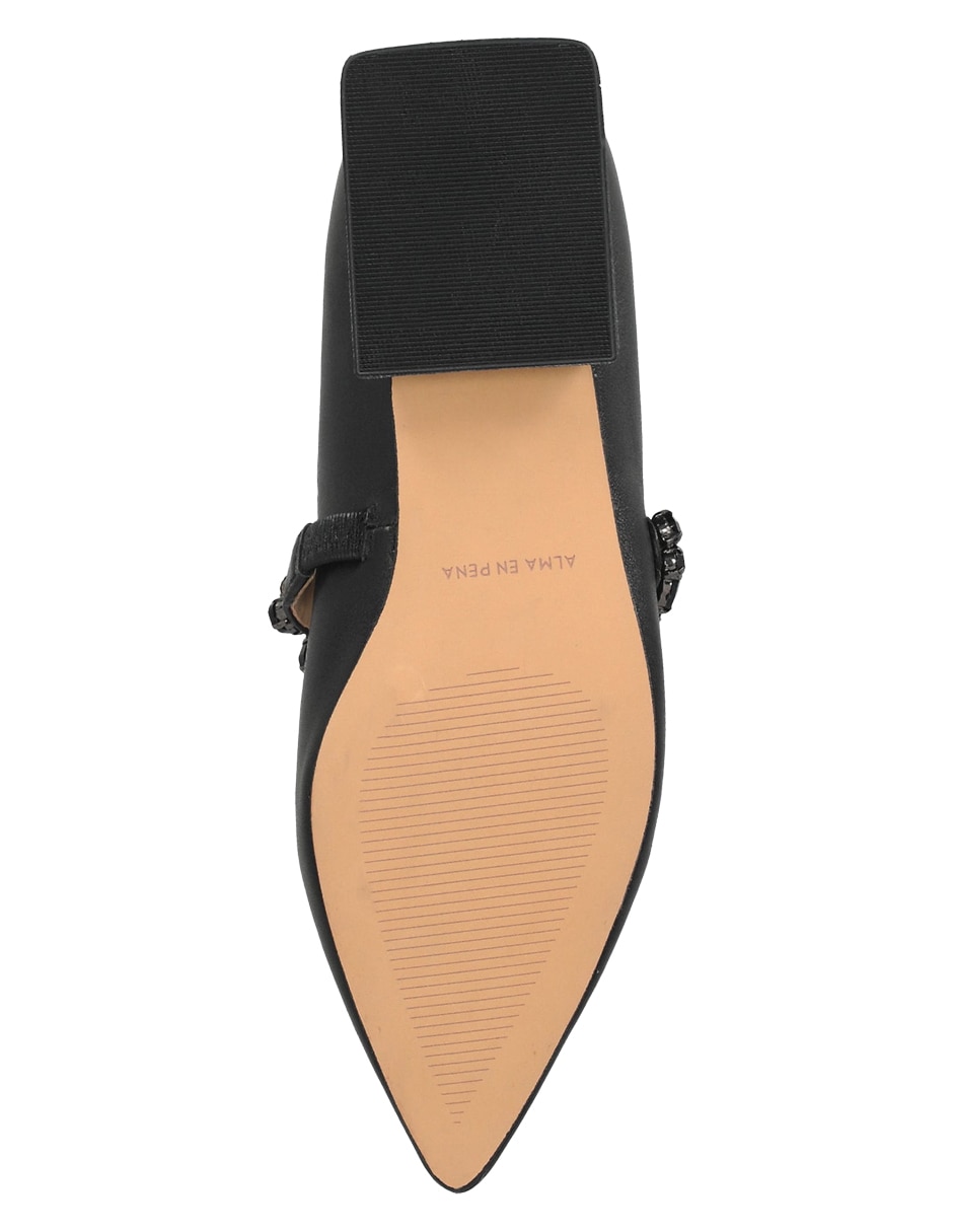 Balerina de piel para mujer 5