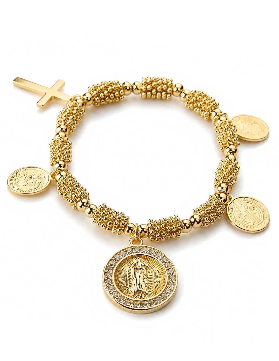 Pulsera yoiko con zirconia guadalira acabado