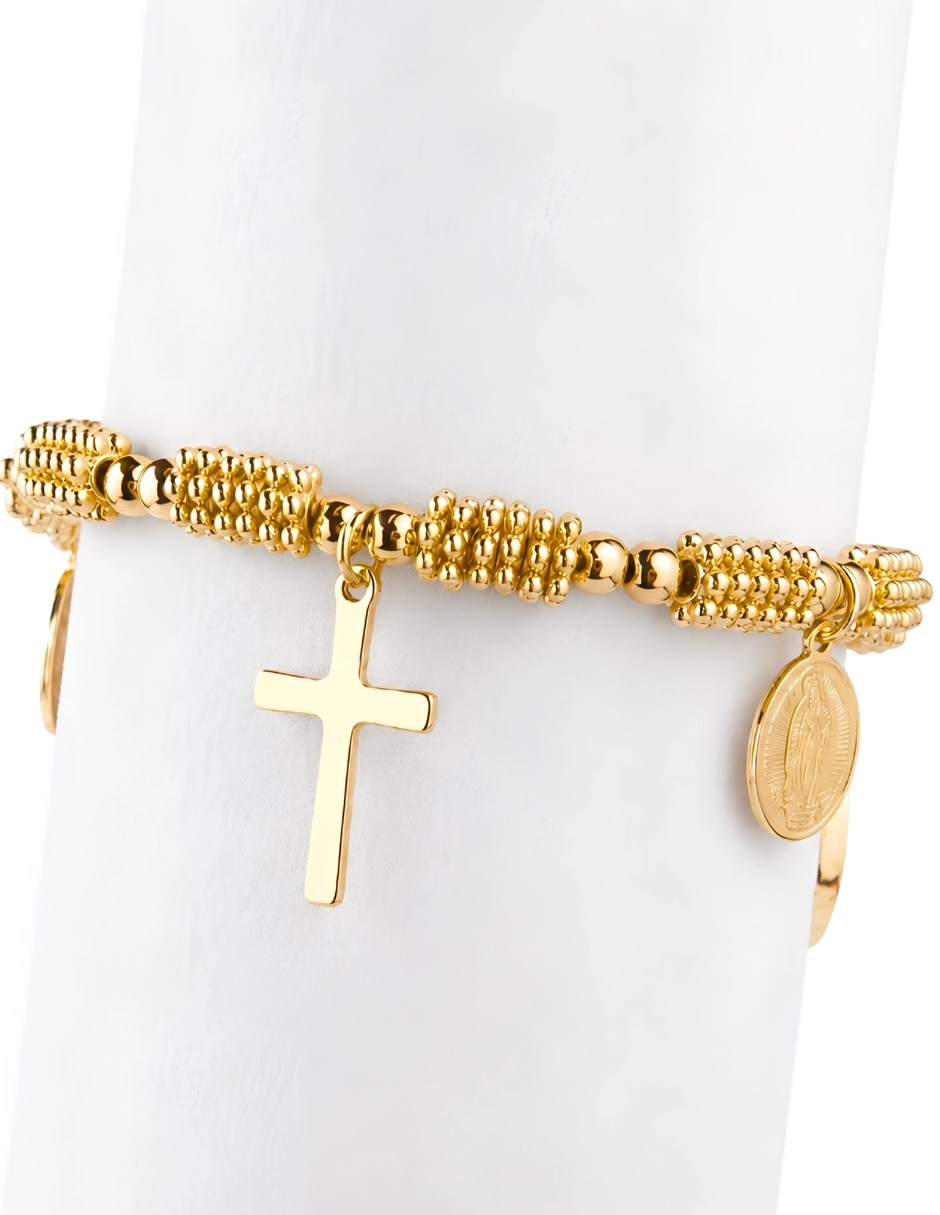 Pulsera yoiko con zirconia guadalira acabado
