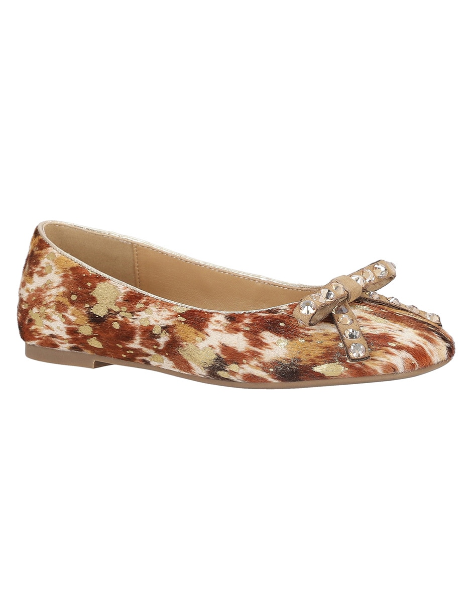 Balerina de piel para mujer 7
