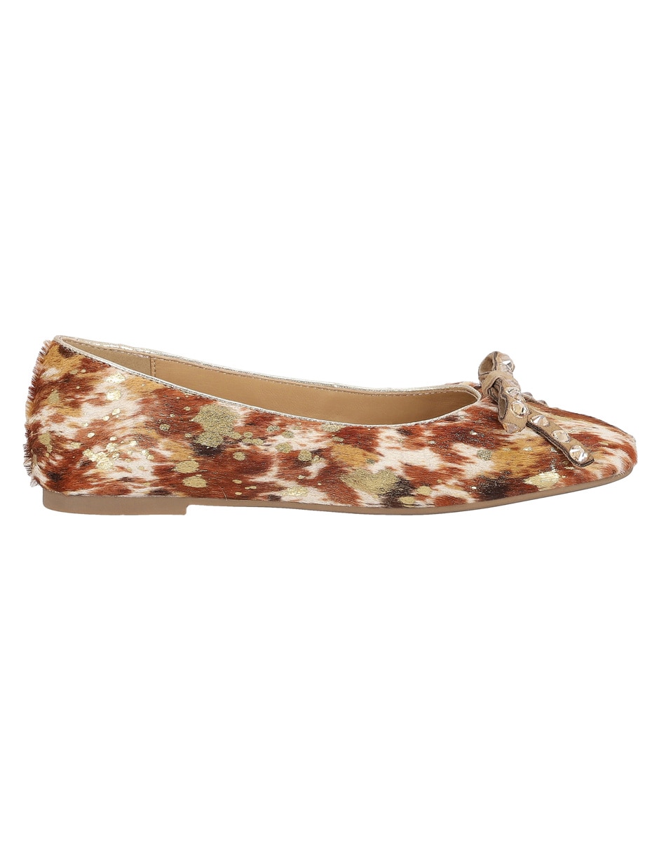 Balerina de piel para mujer 5