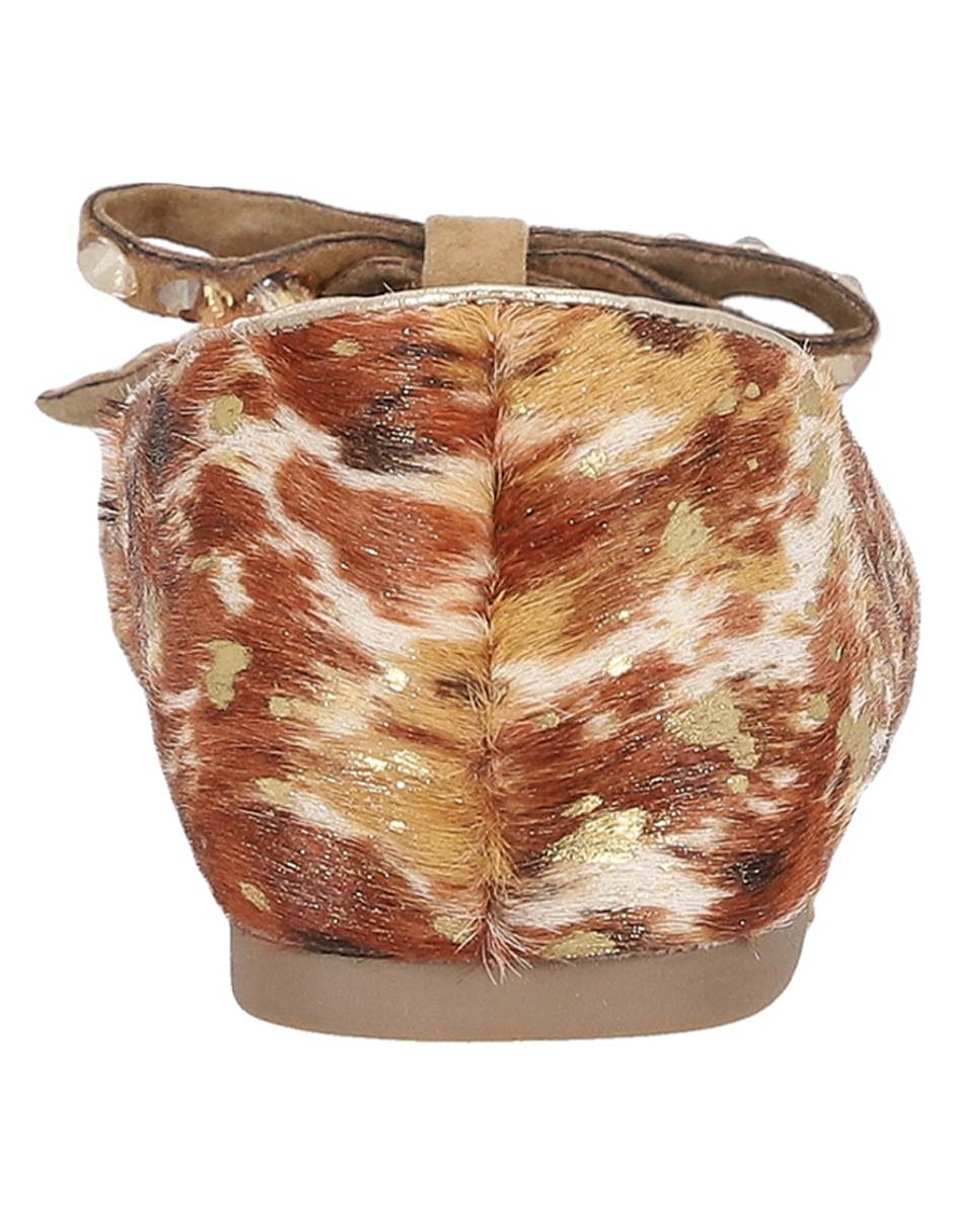 Balerina de piel para mujer 6