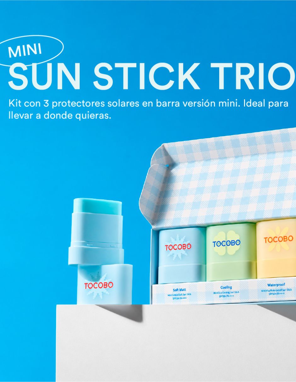 Kit de protector solar fps 50+ set de minis tocobo