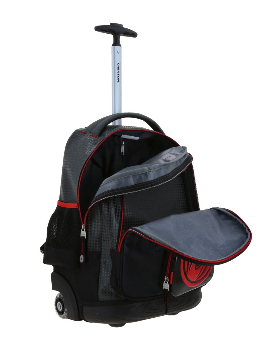 Mochila escolar miles morales foster para niño 5