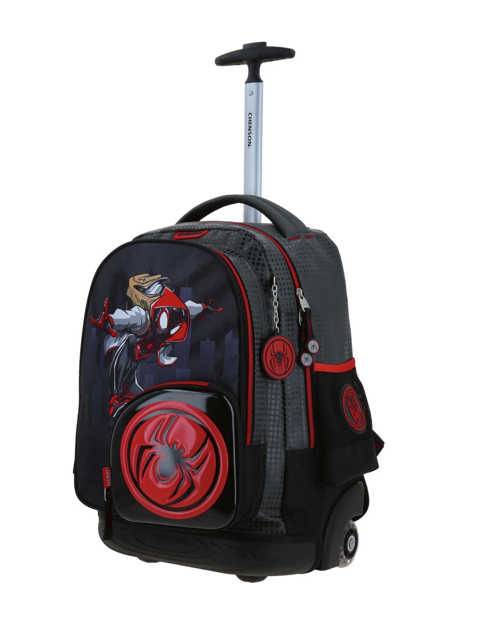 Mochila escolar miles morales foster para niño 7