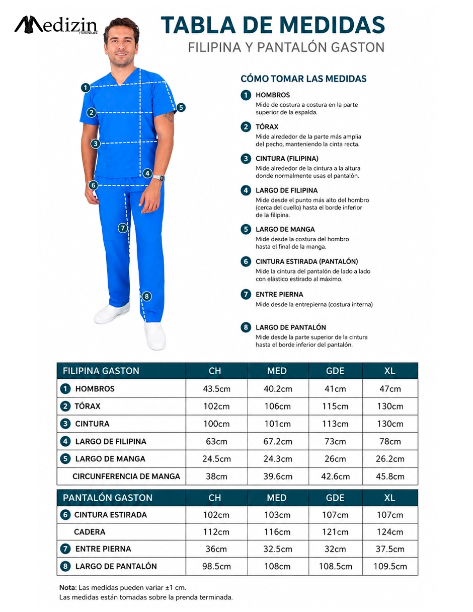 Pijama quirúrgica para hombre 5