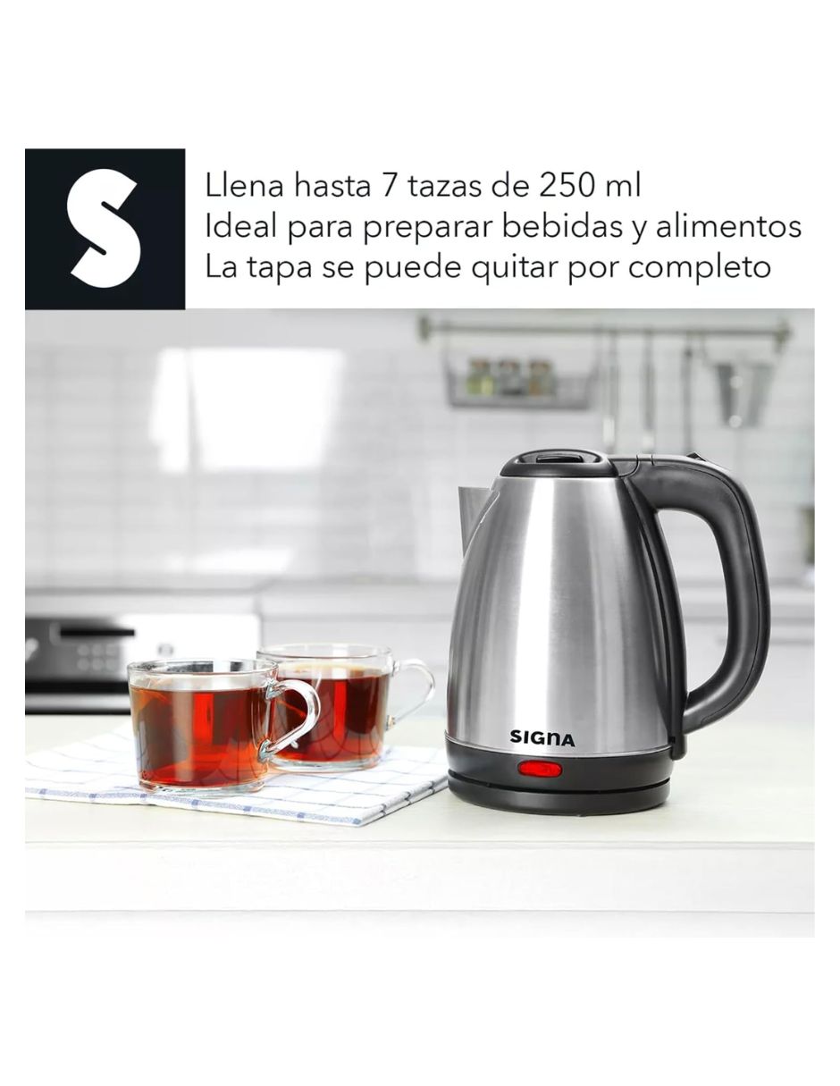 Tetera eléctrica de metal 3
