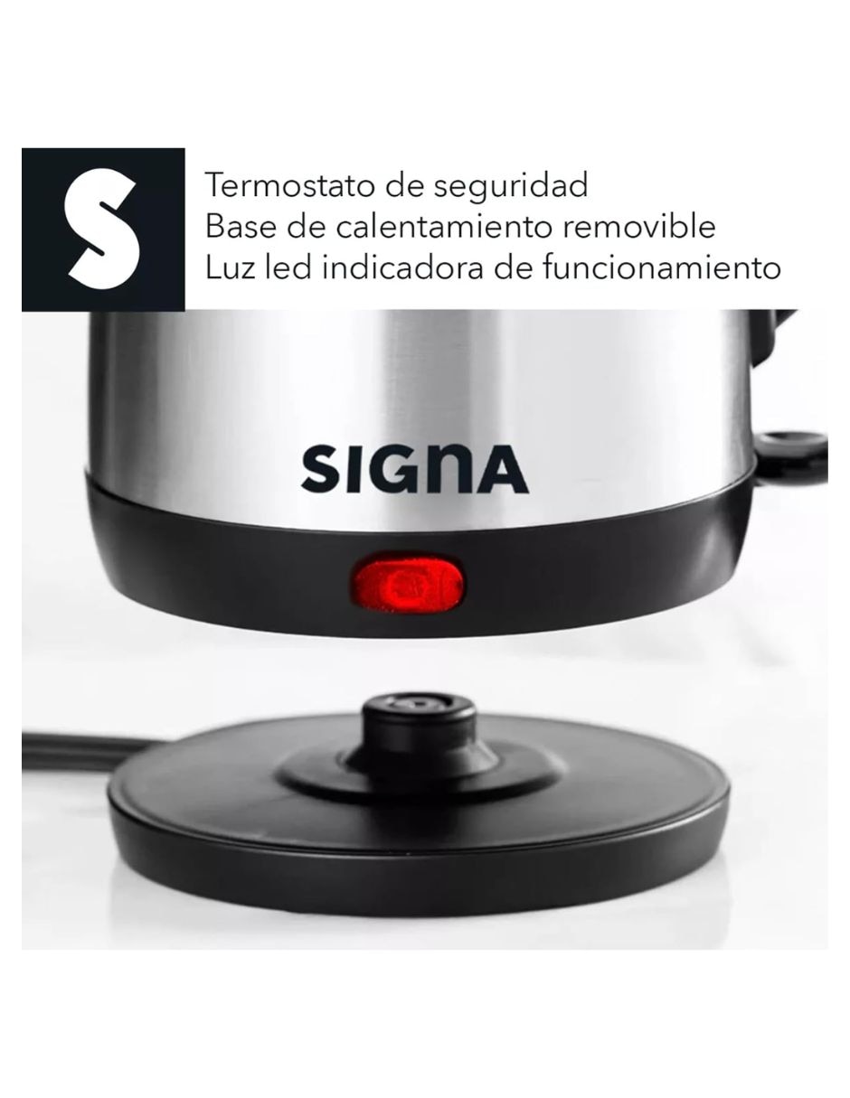 Tetera eléctrica de metal 5