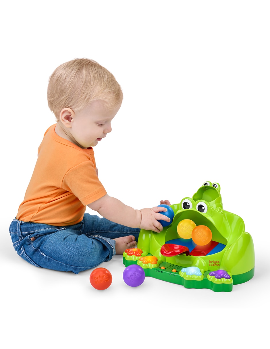 Juguete interactivo poppin ball frog 4