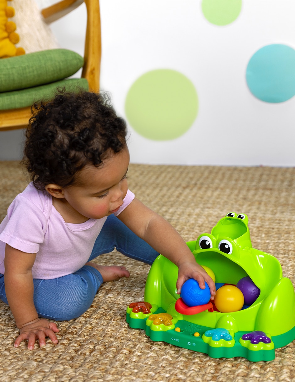 Juguete interactivo poppin ball frog 6
