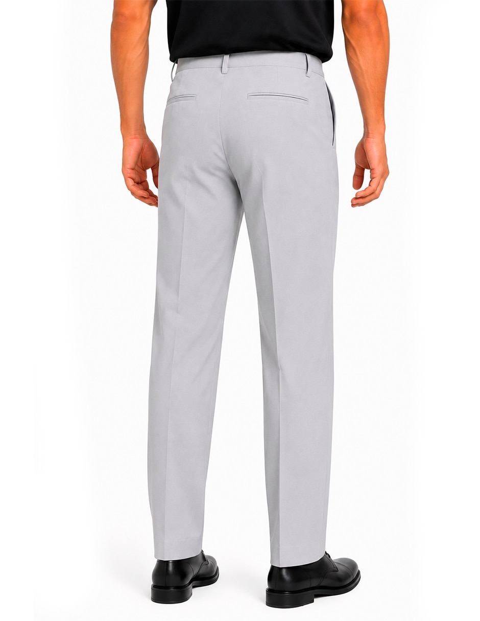 Pantalón business casual de vestir regular para hombre 2