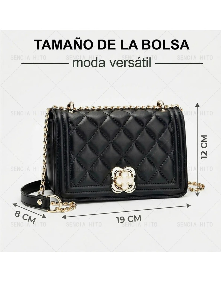 Bolsa crossbody lisa para mujer 4