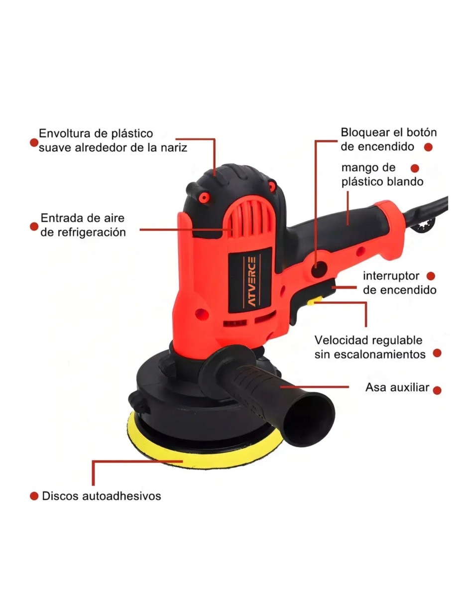 Pulidora rotativa pulidora de auto 700 w 3