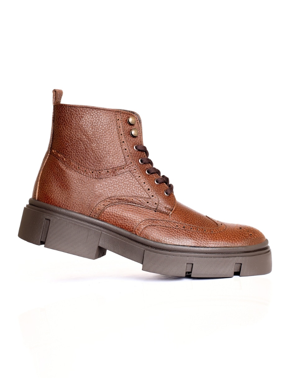 Bota daraimar de piel para hombre