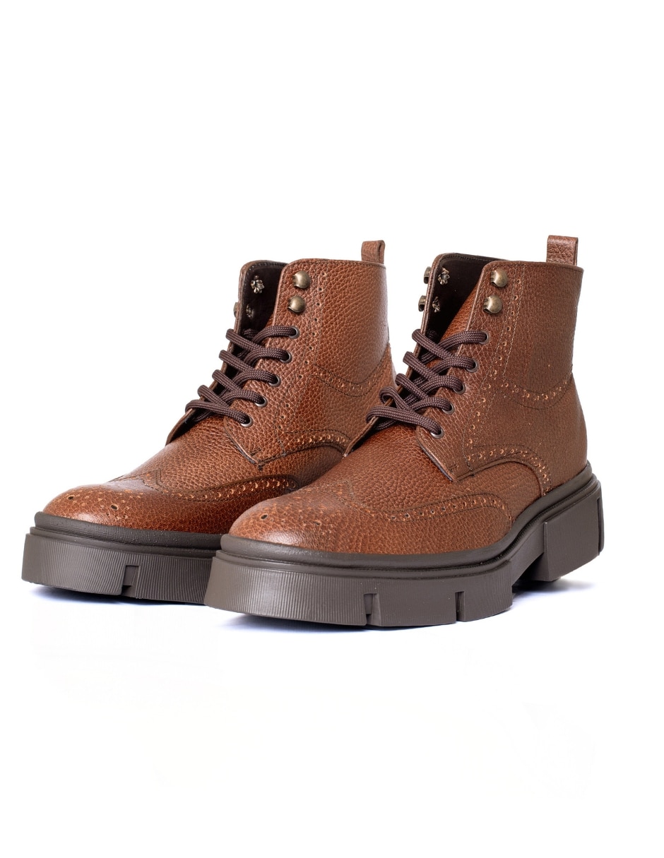 Bota daraimar de piel para hombre