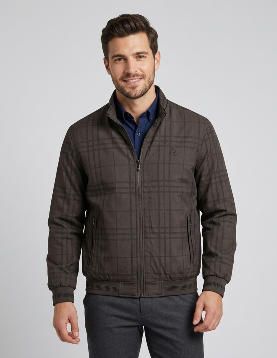 Chamarra bomber polo retro of yatch london reversible para hombre