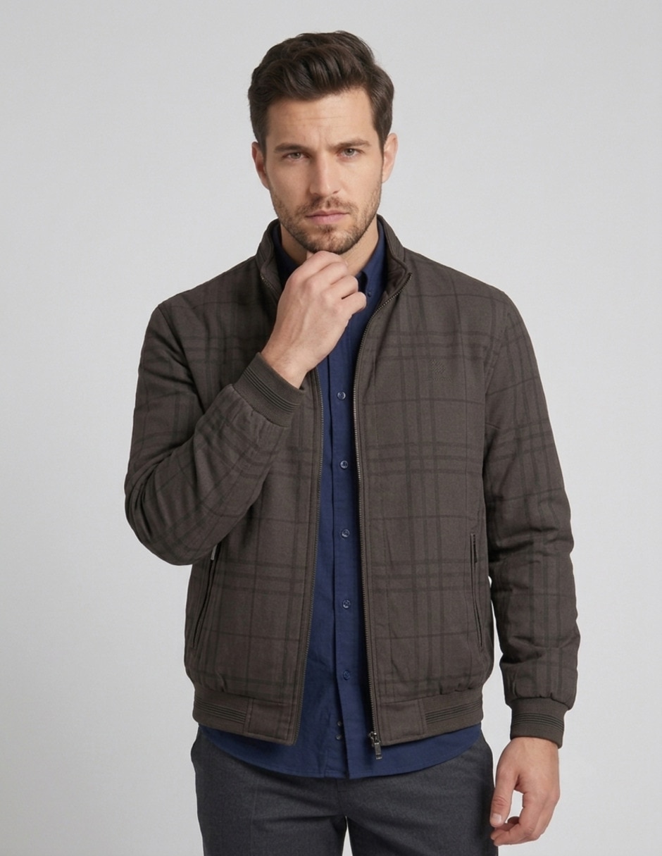 Chamarra bomber polo retro of yatch london reversible para hombre