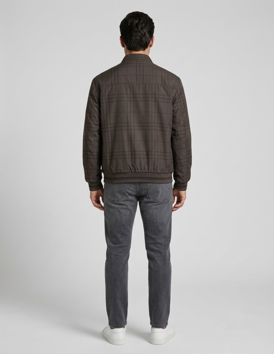 Chamarra bomber polo retro of yatch london reversible para hombre
