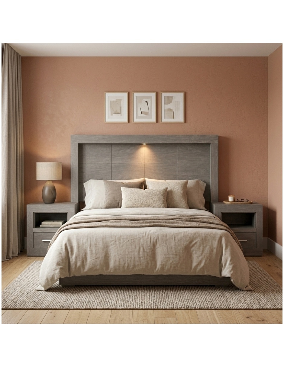 Set cabecera Frida de Madera 5