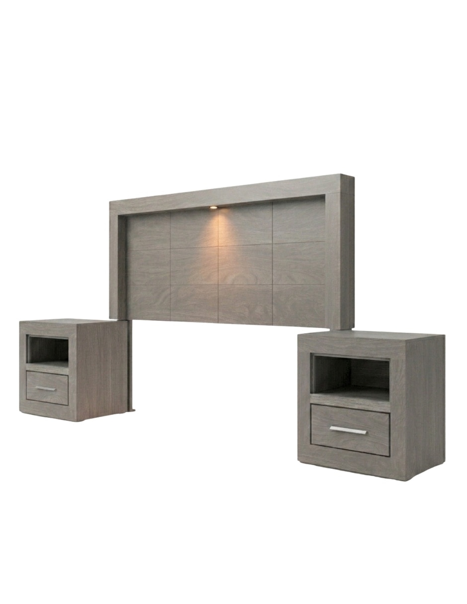 Set cabecera Frida de Madera 9