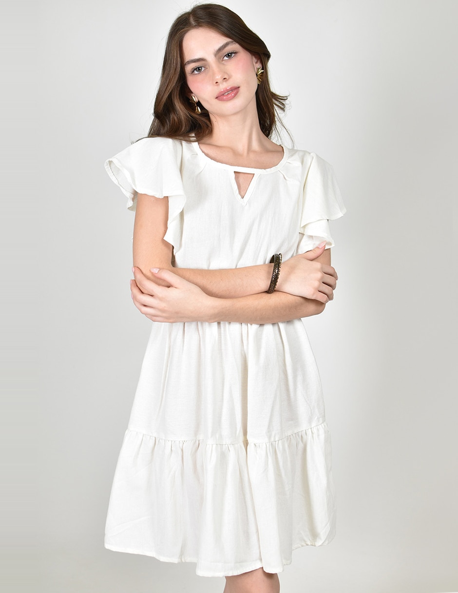 Vestido arriba rodilla casual para mujer Vestido arriba rodilla casual para mujer