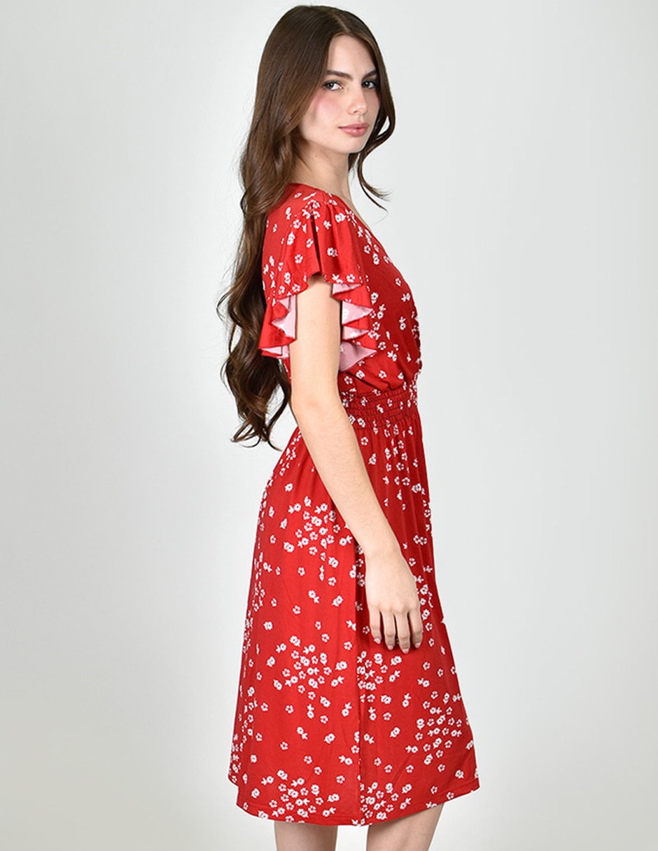 Vestido a la rodilla casual roman fashion para mujer