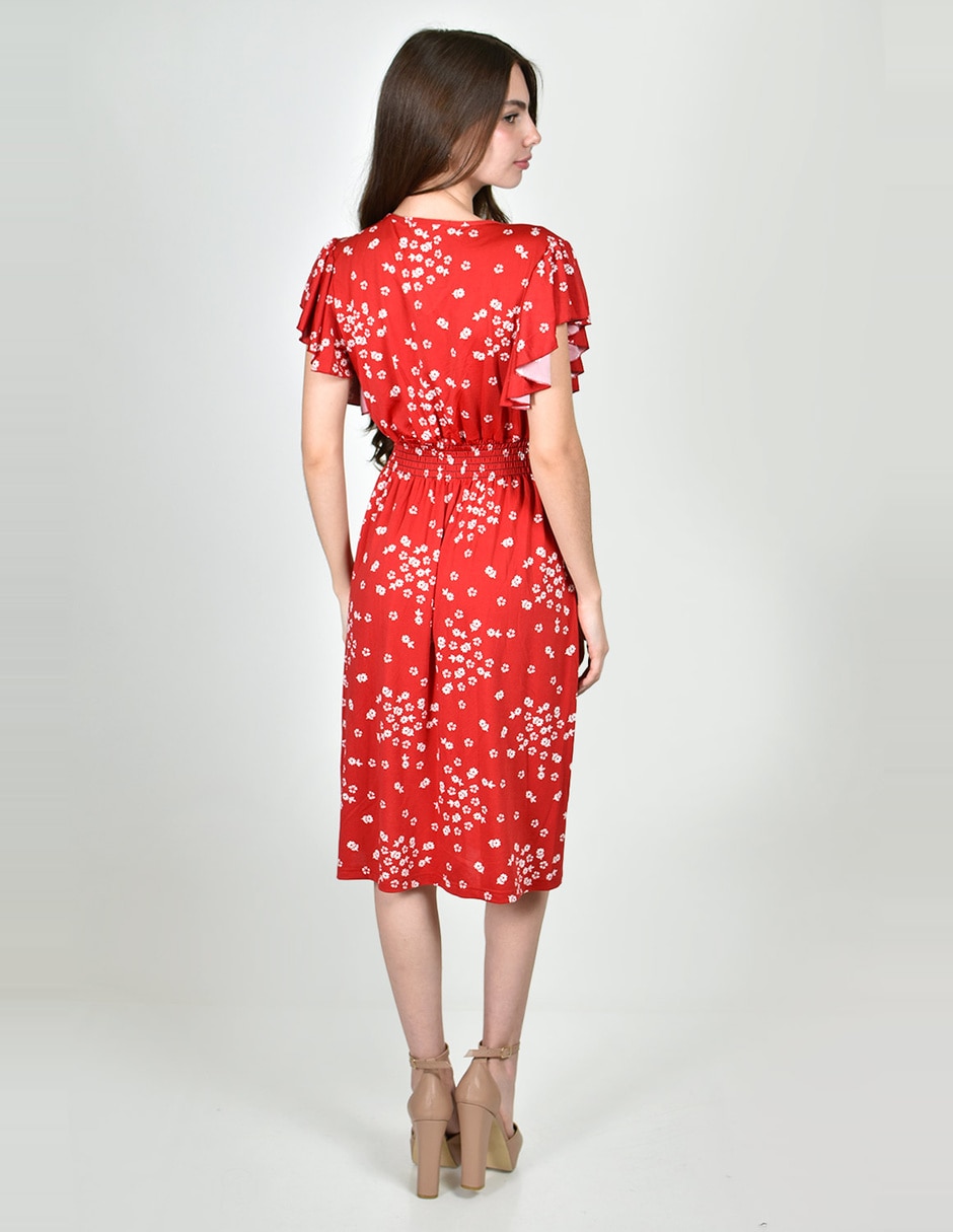 Vestido a la rodilla casual roman fashion para mujer